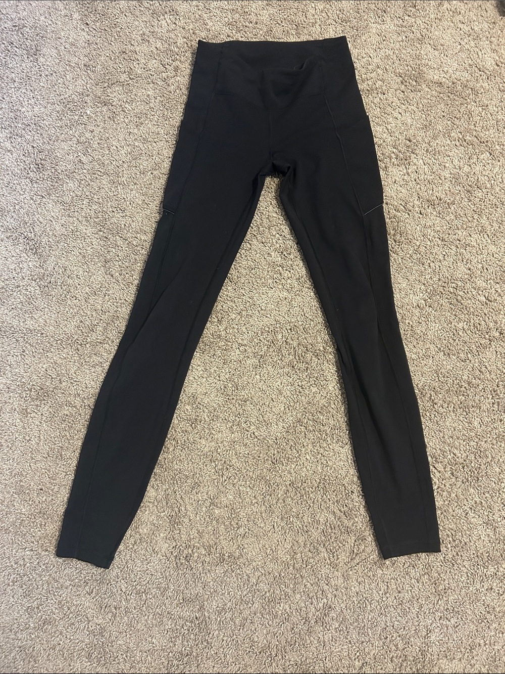 lululemon athletica Black Straight Leg Active Leggings